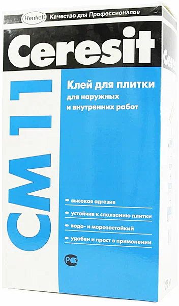 Клей плиточный CERESIT СМ11 25кг
